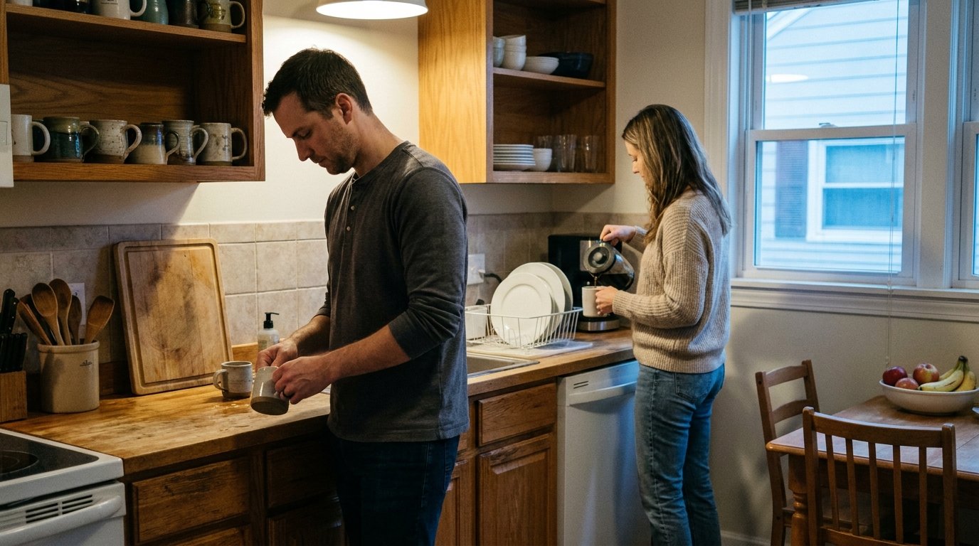Your Wife Feels Like a Roommate. Here Is How You Got There, and the Way Back.