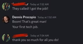 Client testimonial